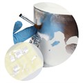 Colour Splash Luxe - 5 Sheets - Silver Leaf 80mm Alternative Image