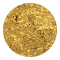 Colour Splash Luxe - Glitter Flakes Gold 3g Alternative Image