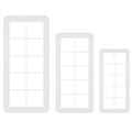 PME Geometric MultiCutter - Square - Set of 3 Alternative Image