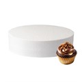 Round Straight Edged Polystyrene Cake Dummy - 16" Alternative Image