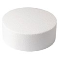 Round Straight Edged Polystyrene Cake Dummy - 5" Alternative Image