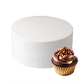 Round Straight Edged Polystyrene Cake Dummy - 7" Alternative Image