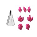 Wilton Piping Nozzle #104 - Petal Alternative Image