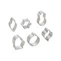 Wilton Christmas Tree Assorted  Mini Cutters - 6 Set Alternative Image