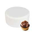 Round Bevelled Edged Polystyrene Cake Dummy - 7" Alternative Image