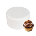 Round Bevelled Edged Polystyrene Cake Dummy - 6" Alternative Image