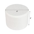 Round Bevelled Edged Polystyrene Cake Dummy - 6" Alternative Image