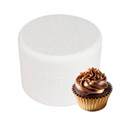 Round Bevelled Edged Polystyrene Cake Dummy - 6" Alternative Image