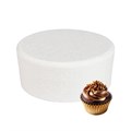 Round Bevelled Edged Polystyrene Cake Dummy - 10" Alternative Image
