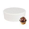 Round Bevelled Edged Polystyrene Cake Dummy - 12" Alternative Image
