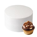 Round Straight Edged Polystyrene Cake Dummy - Deep - 6" Alternative Image