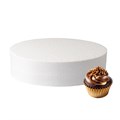 Round Straight Edged Polystyrene Cake Dummy - Deep - 12" Alternative Image