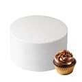 Round Straight Edged Polystyrene Cake Dummy - Extra Deep - 6" Alternative Image