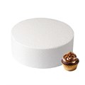Round Straight Edged Polystyrene Cake Dummy - Extra Deep - 8" Alternative Image