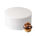 Round Straight Edged Polystyrene Cake Dummy - Extra Deep - 10" Alternative Image