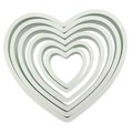 PME Heart Cutters - Set of 6 Alternative Image