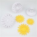 Culpitt Sunflower Plunger Cutters - Set of 3 Alternative Image