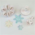 Cake Star Snowflake Plunger Cutters - Set of 3 Alternative Image