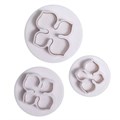 Cake Star Plunger Cutter - Hydrangea - Set of 3 Alternative Image