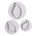 Cake Star Plunger Cutter - Curved Leaf - Set of 3 Alternative Image