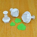 Cake Star Plunger Cutter - Leaf - Set of 3 Alternative Image