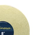 8" (203mm) Pale Gold Satinara Round Cake Boards - 5 pack Alternative Image