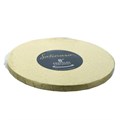 8" (203mm) Pale Gold Satinara Round Cake Boards - 5 pack Alternative Image