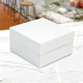 9" White Cake Box & Lid - single Alternative Image