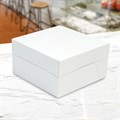 12" White Cake Box & Lid - single Alternative Image