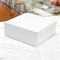 16" Standard White Cake Boxes & Lids-Pack of 50 Alternative Image