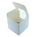White Single Cavity Cupcake / Muffin Box - 25 Pack Alternative Image