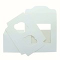 Bulk Pack - White 2 Hole Window Cupcake Box - Pack of 25 Alternative Image