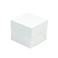 6" White Cake Box and Lid - Pack of 50 Alternative Image