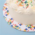 10" Happy Birthday Masonite Cake Board Alternative Image