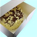 9" Round Silver Cake Drum Board & White Cake Box Combo Alternative Image