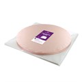 10" Round Rose Gold Cake Drum Board & White Cake Box Combo Alternative Image