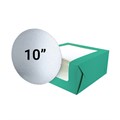 Jade 10" Windowed Cake Box and 3mm Cake Card From Baked With Love Alternative Image