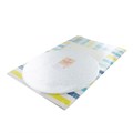 Teal Stripes 10" Windowed Cake Box and 3mm Cake Card From Baked With Love Alternative Image