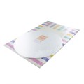 Pink Stripes 10" Windowed Cake Box and 3mm Cake Card From Baked With Love Alternative Image