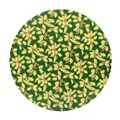 12" Round Christmas Cake Board and Box Combo - Green Alternative Image