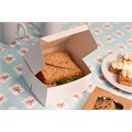 White 6" Bakery Box - 10 Pack Alternative Image