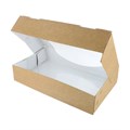 Large Kraft Brown Window Pop-Up Box - 10 Pack Alternative Image