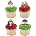 Holiday Icon Rings - 24 Pack Alternative Image