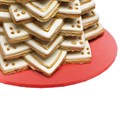 10" Red Matt Masonite Cake Board - 5mm Alternative Image