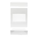14x14x14" Tall White Cake Box with Window - 10 Pack Alternative Image