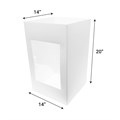 14x14x20" Extra Tall Cake Box with Window - 10 Pack Alternative Image