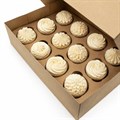 Kraft Brown 12 Hole Cupcake Box with Window Alternative Image