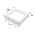 10" Window Cake Box Lid - 10 Pack Alternative Image