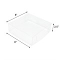 8" Transparent Cake Box Lid - 10 Pack Alternative Image