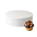 Round Straight Edged Polystyrene Cake Dummy - 10" Alternative Image